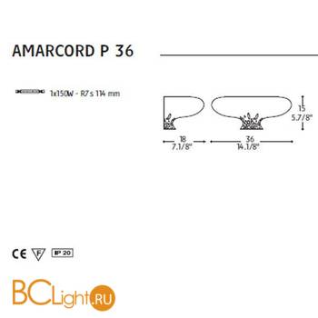 Бра Alt Lucialternative AMARCORD P36 0105036043105 - Схема
