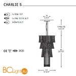Подвесной светильник Alt Lucialternative CHARLIE S 0103089053602 - Схема