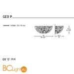 Бра Alt Lucialternative GEO P 0105004373105 - Схема