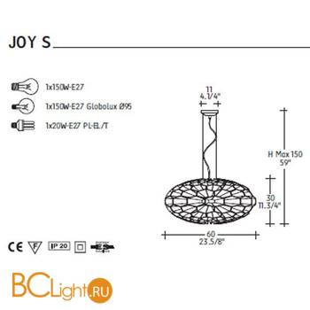 Подвесной светильник Alt Lucialternative JOY S 0103064013402 - Схема