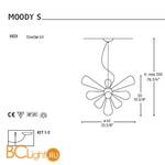 Подвесной светильник Alt Lucialternative MOODY S 0103050013509 - Схема