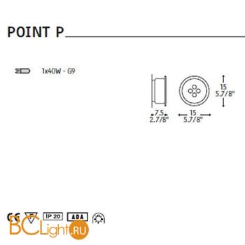 Бра Alt Lucialternative POINT P transparent 0105061013409 - Схема