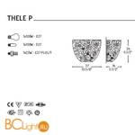 Бра Alt Lucialternative THELE P 0105008373102 - Схема