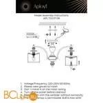 Люстра Aployt Agata APL.720.07.06 - Фото 18
