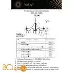 Люстра Aployt Anula APL.810.03.20 - Фото 20