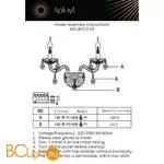 Бра Aployt Anula APL.810.01.02 - Фото 8