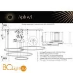 Люстра Aployt Armel APL.049.03.175 - Фото 14