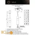 Подвесной светильник Aployt Brizhit APL.615.36.01 - Фото 2