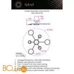 Люстра Aployt Didian APL.015.07.33 - Фото 0