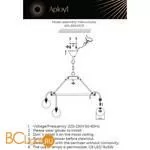 Люстра Aployt Eloiz APL.839.03.15 - Фото 13