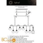 Люстра Aployt Eloiz APL.839.03.08 - Фото 21