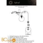 Бра Aployt Eloiz APL.839.01.02 - Фото 14