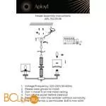 Люстра Aployt Emelin APL.752.03.06 - Фото 16