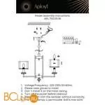 Люстра Aployt Flavi APL.753.03.06 - Фото 9