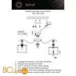 Люстра Aployt Floret APL.703.17.06 - Фото 16