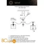 Люстра Aployt Floret APL.703.17.08 - Фото 16