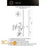 Бра Aployt Gabi APL.0123.11.12 - Фото 7