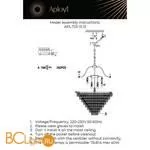 Люстра Aployt Gerta APL.725.13.13 - Фото 16