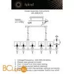 Люстра Aployt Giada APL.838.03.10 - Фото 0