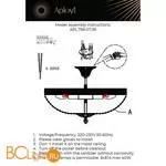 Люстра Aployt Helcia APL.756.07.06 - Фото 12