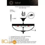 Люстра Aployt Helcia APL.756.17.06 - Фото 12