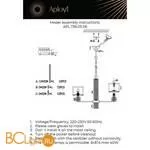 Люстра Aployt Ireni APL.736.03.06 - Фото 21