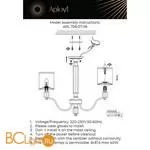 Люстра Aployt Ivet APL.706.07.06 - Фото 10