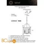 Люстра Aployt Joanna APL.726.16.05 - Фото 0