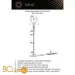 Торшер Aployt Jula APL.707.05.01 - Фото 9