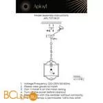 Подвесной светильник Aployt Kamila APL.727.06.01 - Фото 17