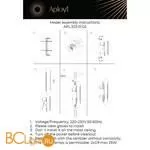 Настенный светильник Aployt Klodett APL.323.01.02 - Фото 0