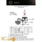 Бра Aployt Koletta APL.755.01.01 - Фото 17