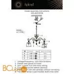 Люстра Aployt Madlen APL.620.03.06 - Фото 19