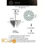 Подвесной светильник Aployt Maria APL.831.03.15 - Фото 16