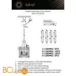 Люстра Aployt Melisa APL.747.03.04 - Фото 12