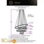 Подвесной светильник Aployt Monisia APL.020.03.243 - Фото 19