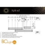 Подвесной светильник Aployt Nicoletta APL.026.03.100 - Фото 2