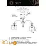 Люстра Aployt Nikolet APL.714.07.06 - Фото 14