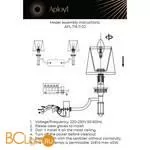 Бра Aployt Patricia APL.716.11.02 - Фото 9