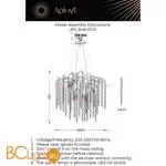 Люстра Aployt Paulina APL.848.03.10 - Фото 18