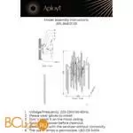 Бра Aployt Paulina APL.848.01.03 - Фото 10