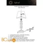 Настольная лампа Aployt Perla APL.731.04.01 - Фото 13