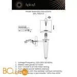 Бра Aployt Rosia APL.718.01.01 - Фото 10