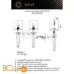 Бра Aployt Rosia APL.718.01.02 - Фото 4