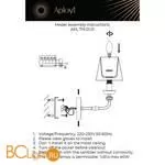 Бра Aployt Silvian APL.719.01.01 - Фото 9