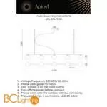 Подвесной светильник Aployt Sylwia APL.634.13.05 - Фото 10