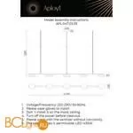 Люстра Aployt Usia APL.047.03.35 - Фото 10