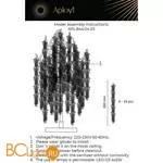 Настольная лампа Aployt Viktorayn APL.844.04.03 - Фото 9