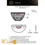 Настенный светильник Aployt Wiga APL.758.11.02 - Фото 14