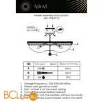 Люстра Aployt Wiga APL.758.07.12 - Фото 12